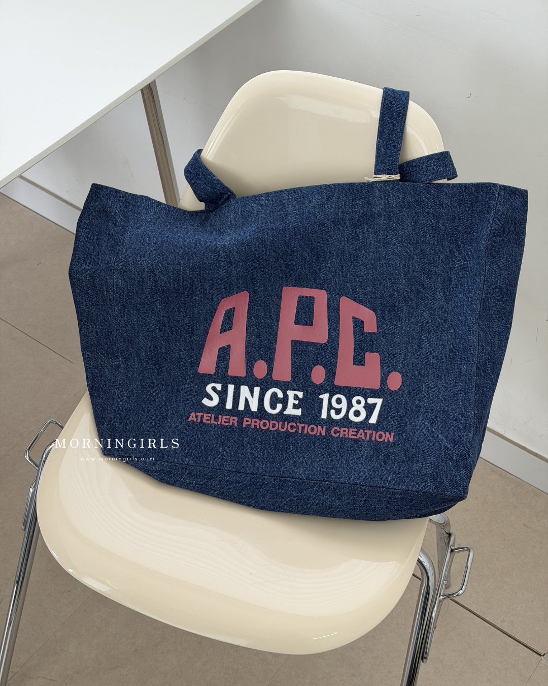 APC Denim Tote Bag Special Edition 1987 [New Arrival! Limited Stock Available at a Discount!]