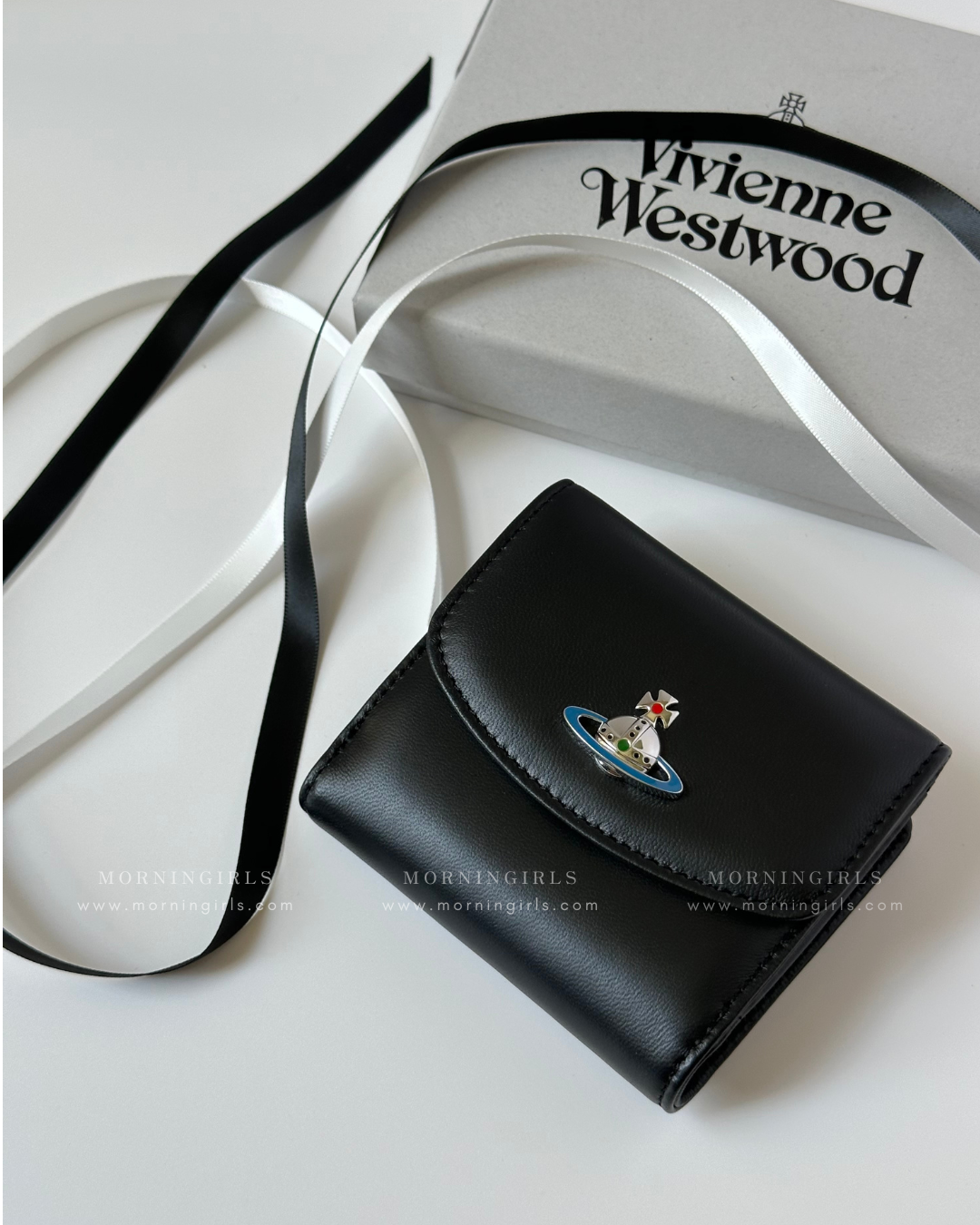 Vivienne Westwood Small Wallet 超軟熟小羊皮 [大折扣中！超罕有連相位銀包]