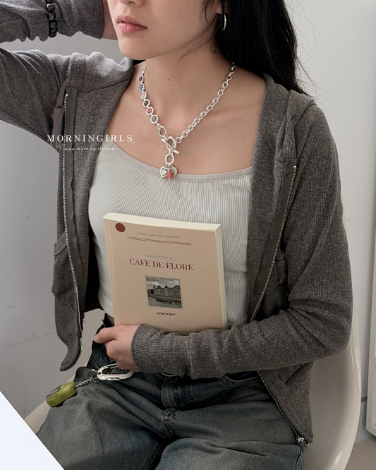 Otro Accesorio 西班牙手工飾物 - Summer Rainbow Pendant Necklace [配色會因批次而改變 詳情請向客服查詢]