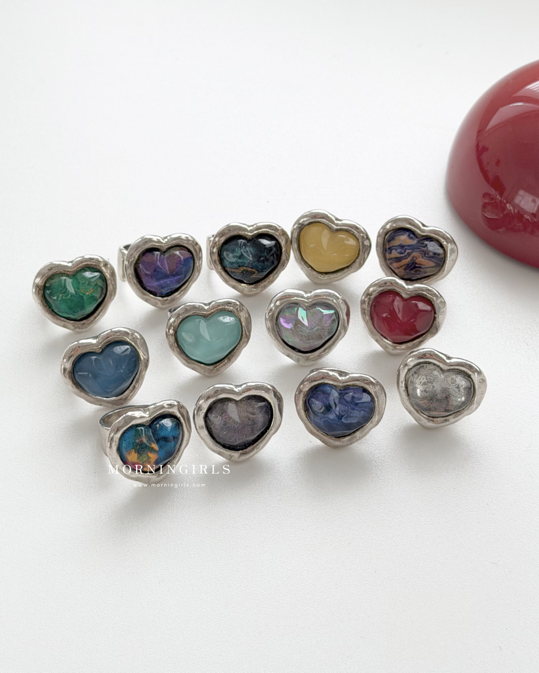 Otro Accesorio 西班牙手工飾物 - Galaxy Heart Ring [NEW ITEM! 顏色超美極推薦 可自行調節!]