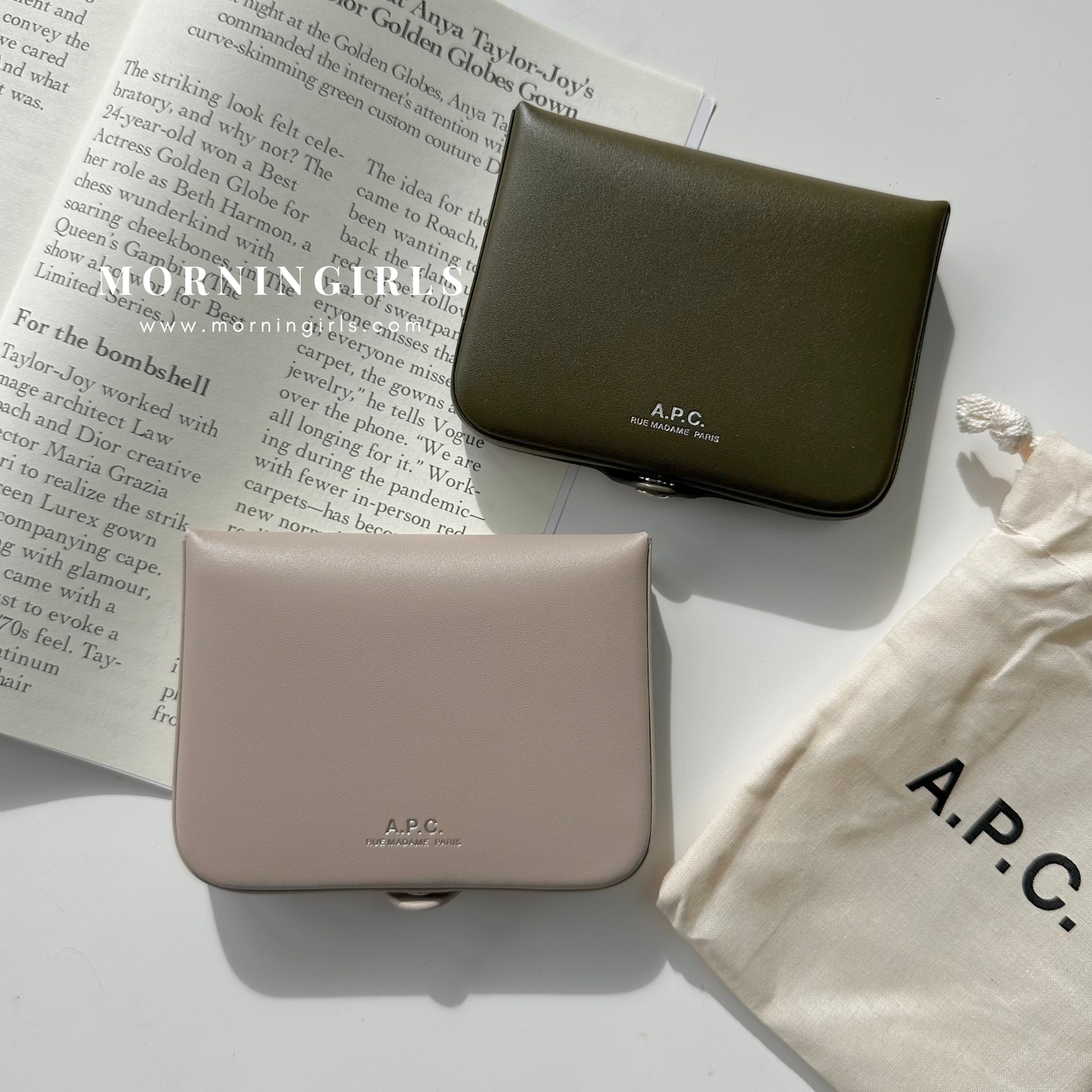 A.P.C. Josh Wallet 盒子銀包  [深啡限時優惠中 & 最新限定石墨灰上架 限時新品優惠進行中 銷量第一!!]