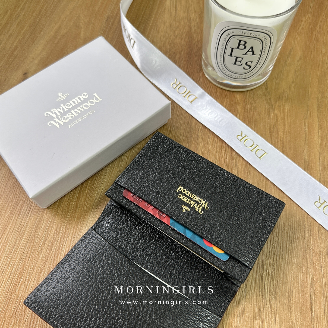 Vivienne Westwood 硬身荔枝皮 Business Cardholder [日本限定]