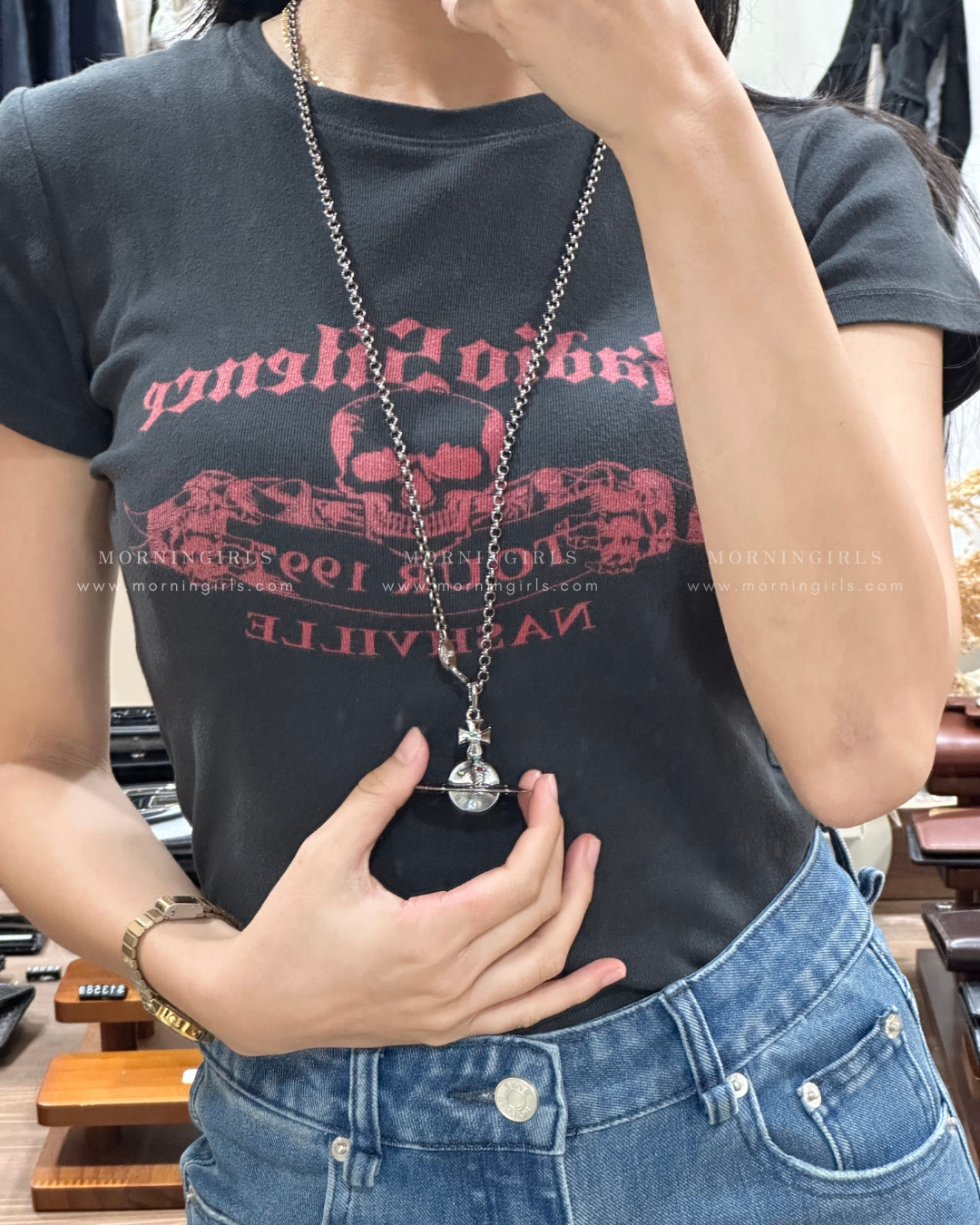 Vivienne Westwood ORB Pendant Crystal Necklace Large 大尺寸星球 [下批現貨3-5天到]