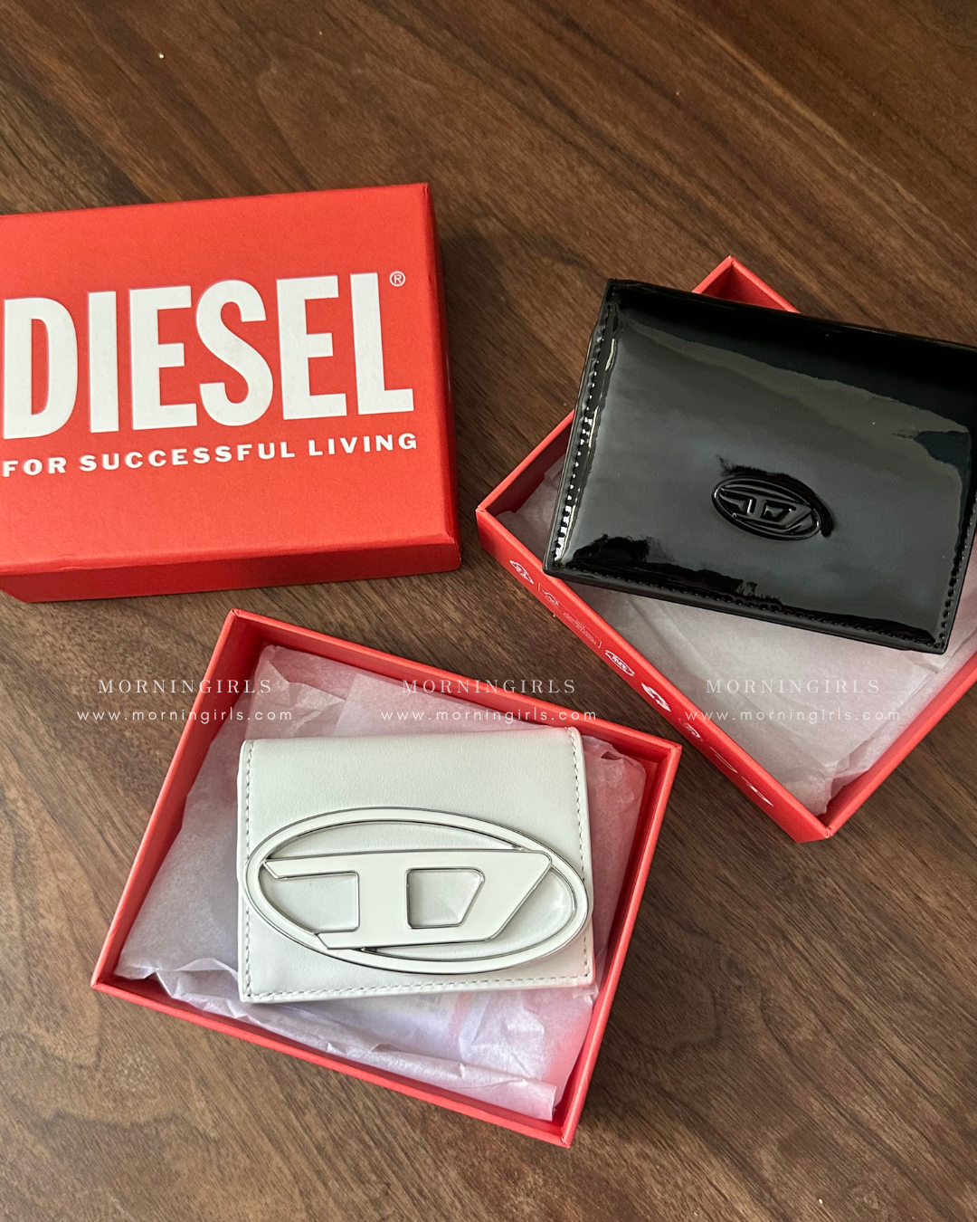 Diesel 1DR Wallet 掌心小銀包 [小尺寸有齊零錢紙幣五卡位]