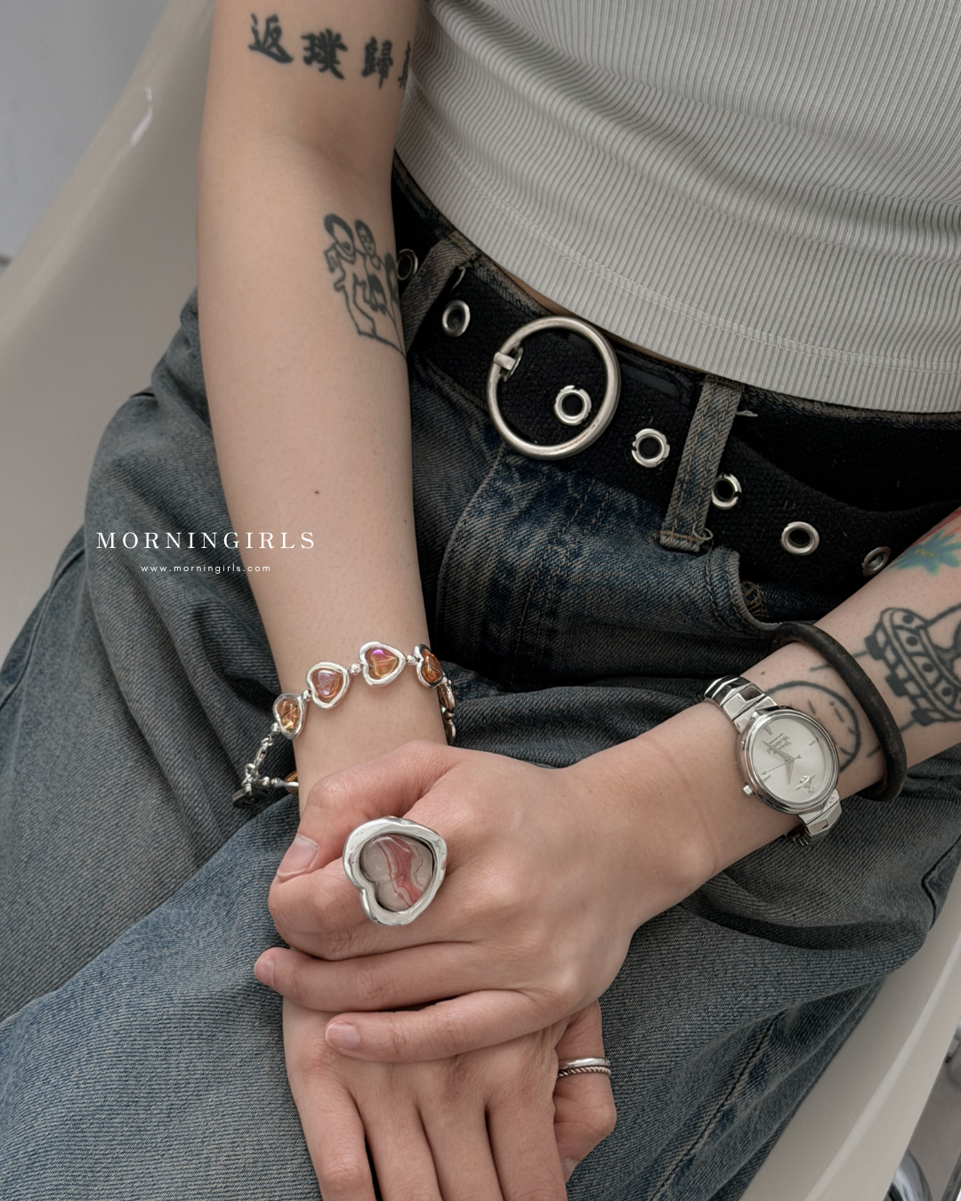 Otro Accesorio 西班牙手工飾物 - Galaxy Heart Ring [NEW ITEM! 顏色超美極推薦 可自行調節!]