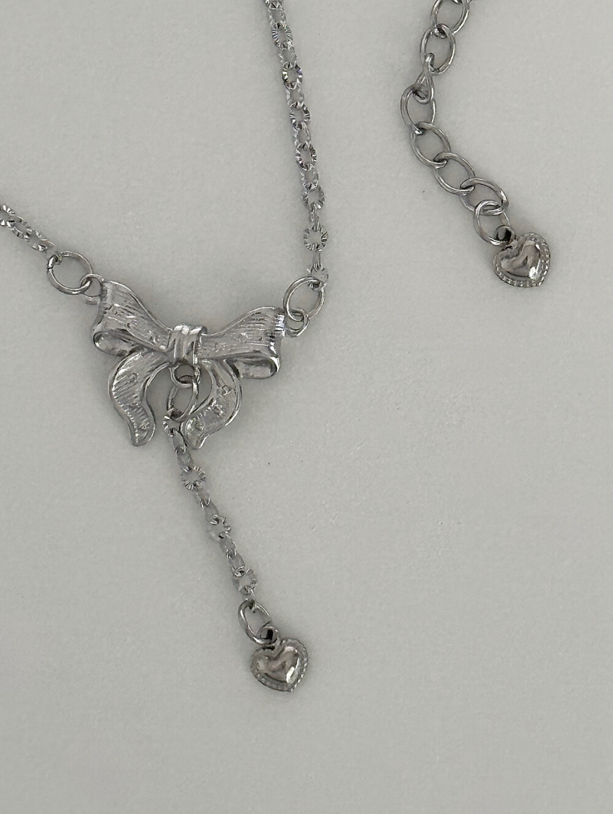 韓國OFUSE Lace Ribbon Necklace [ Babymoster (g)i-dle同款]