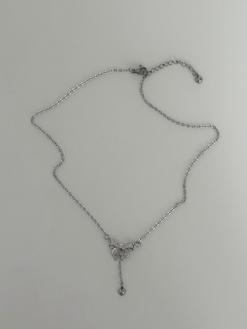 韓國OFUSE Lace Ribbon Necklace [ Babymoster (g)i-dle同款]