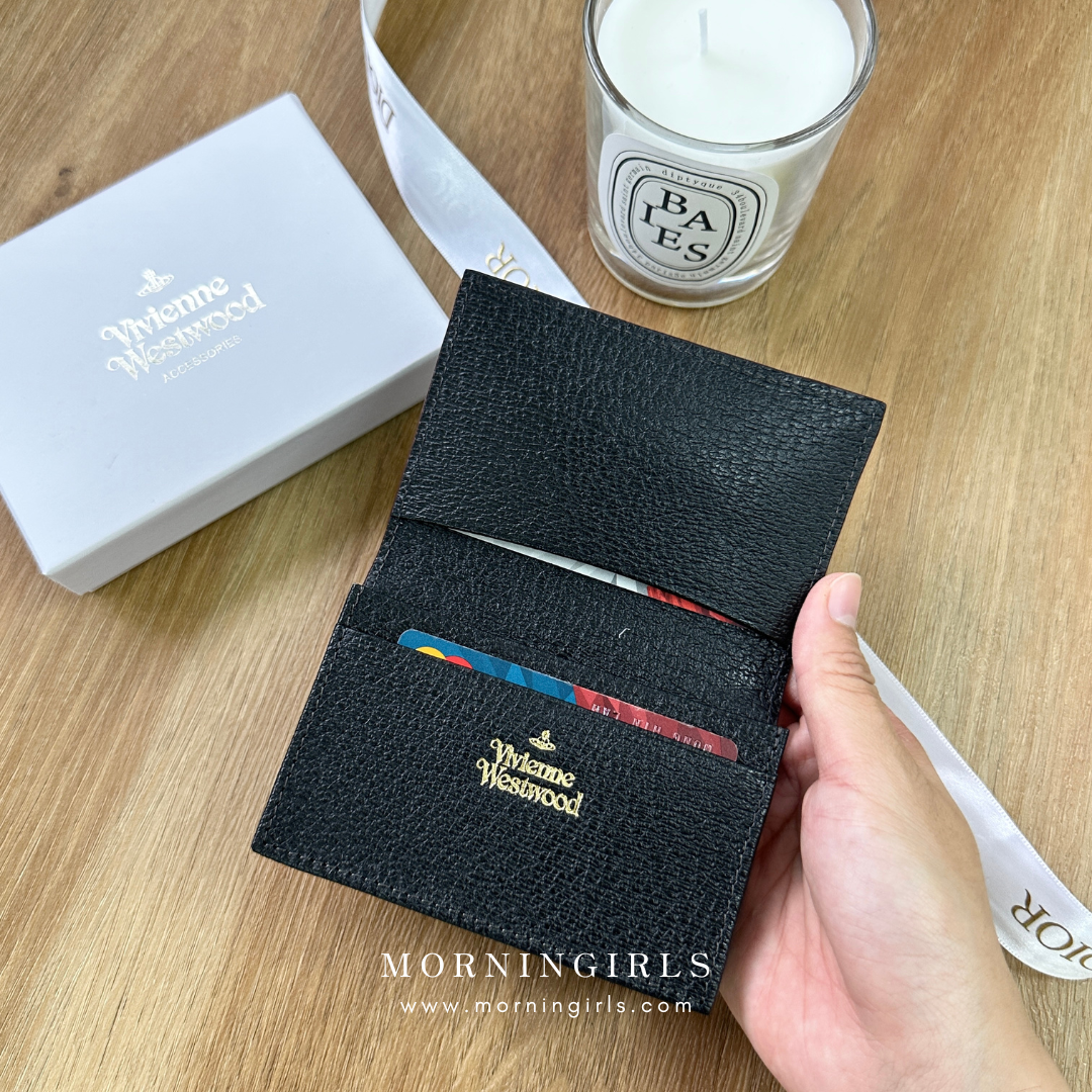 Vivienne Westwood 硬身荔枝皮 Business Cardholder [日本限定]