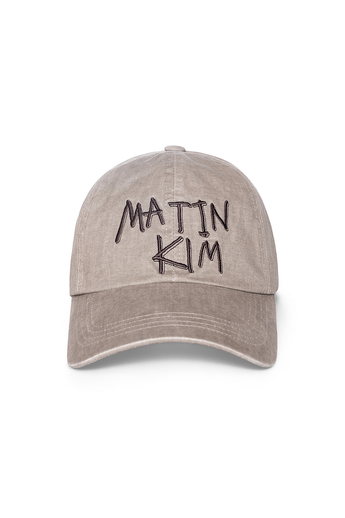 韓國選物🇰🇷Matin Kim Vintage Washed Graffiti Ball Cap 復古水洗塗鴉棒球帽［個性刺繡水洗 質感街頭風］