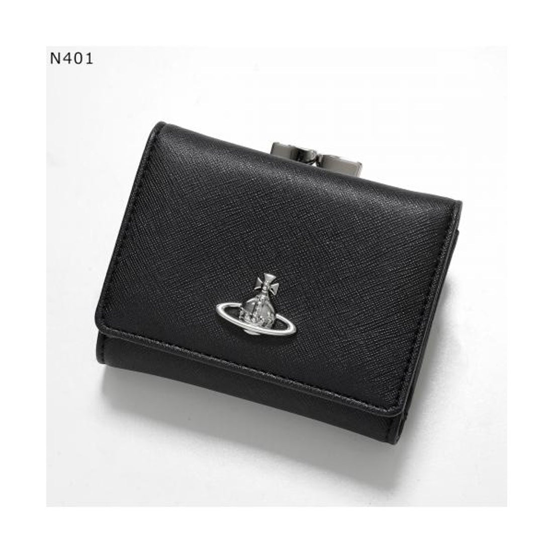 Vivienne Westwood Small Frame Wallet, Vintage Gold Cross Pattern [Extremely Rare Offer with Extra Discount During Double 11!]