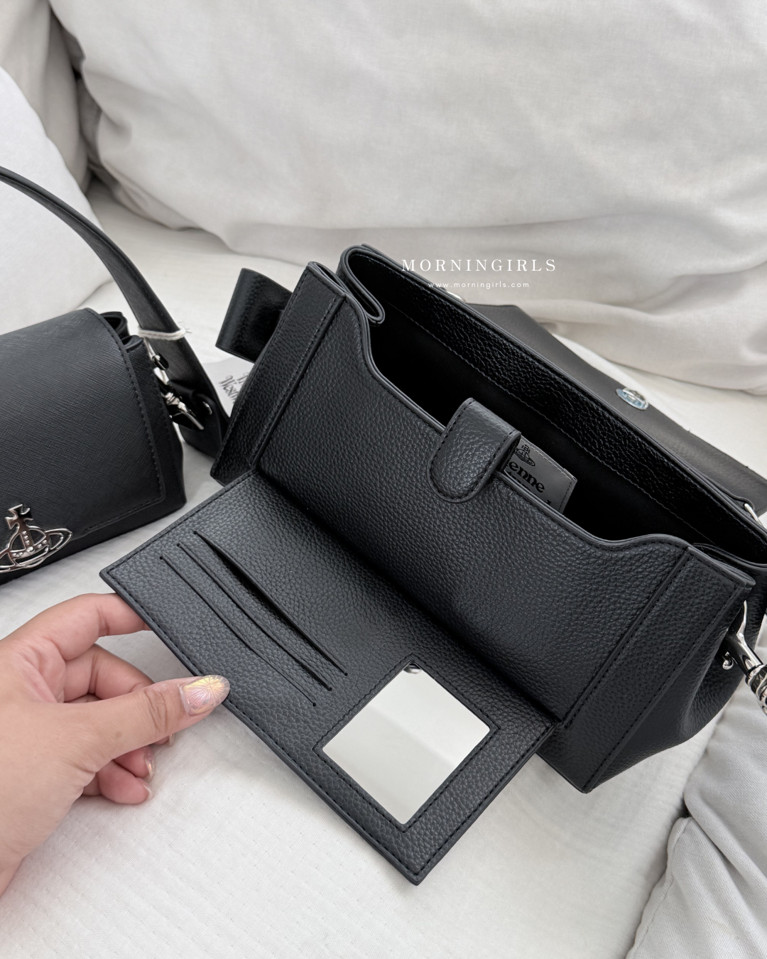 Vivienne Westwood Hazel Handbag 荔枝皮  [防刮花軟熟手感]