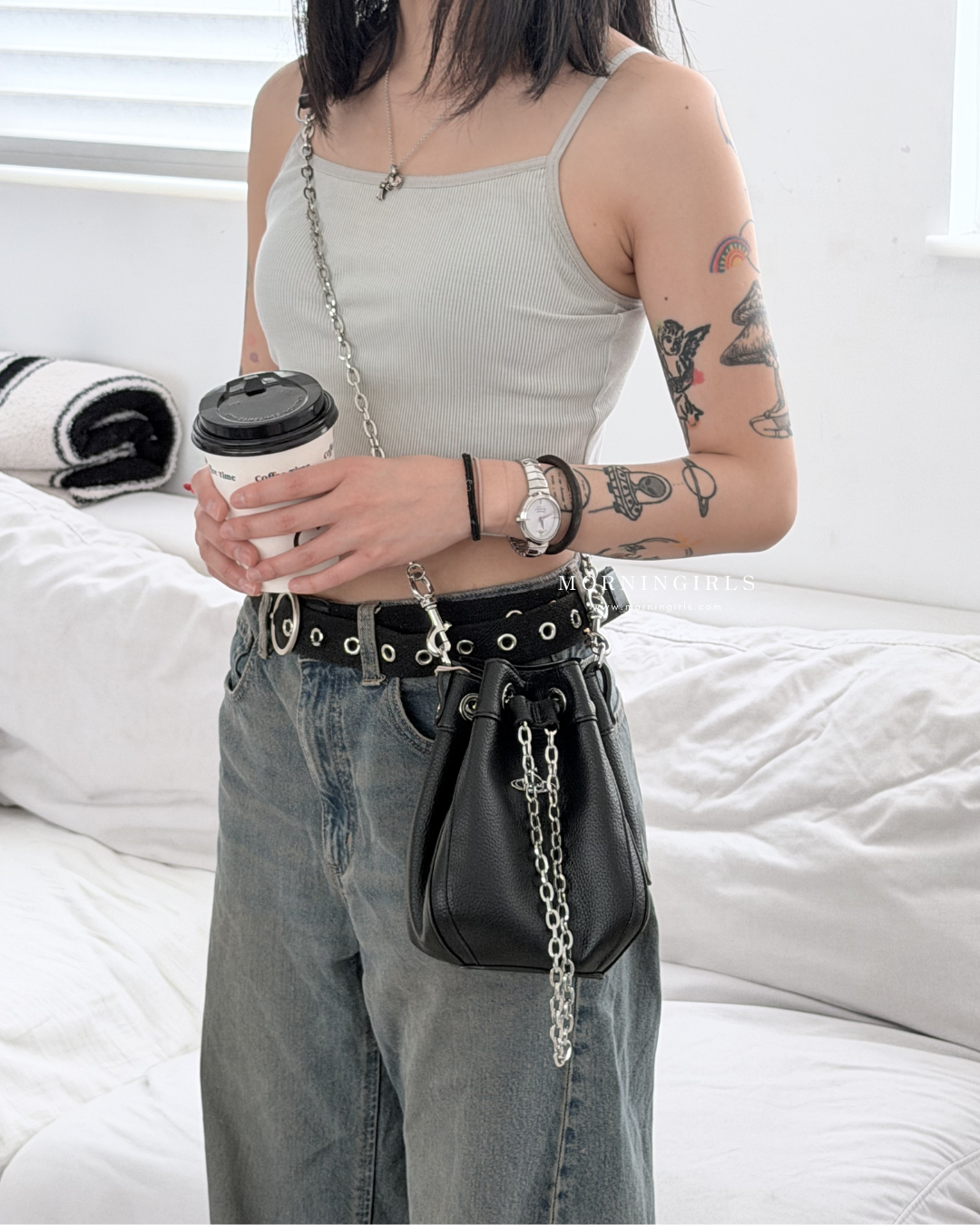 Vivienne Westwood Chrissy Small Bucket Bag - Classic Bucket Bag