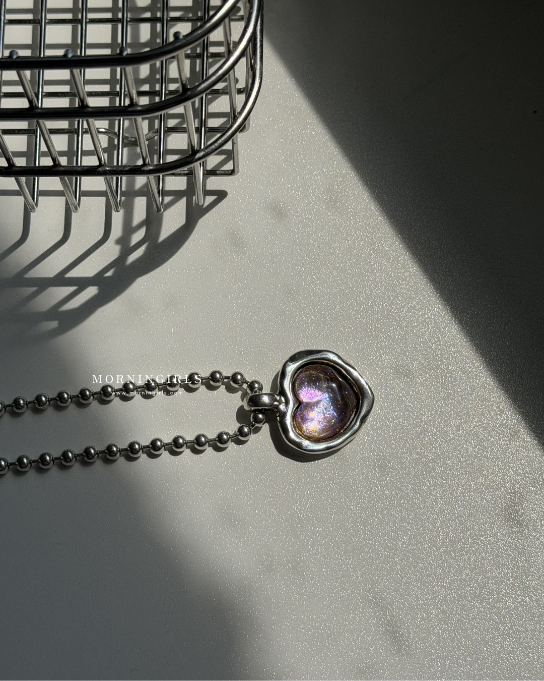 Otro Accesorio 西班牙手工飾物 - Galaxy Heart Necklace [NEW ITEM! 顏色超美極推薦]