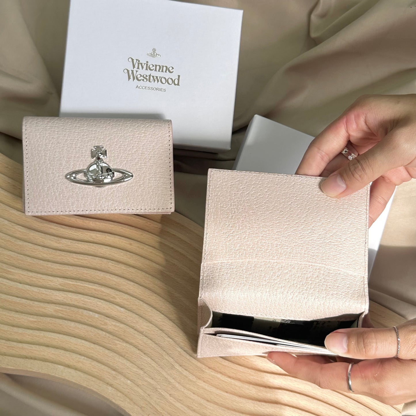 Vivienne Westwood 硬身荔枝皮 Business Cardholder [日本限定已停售絕版款]