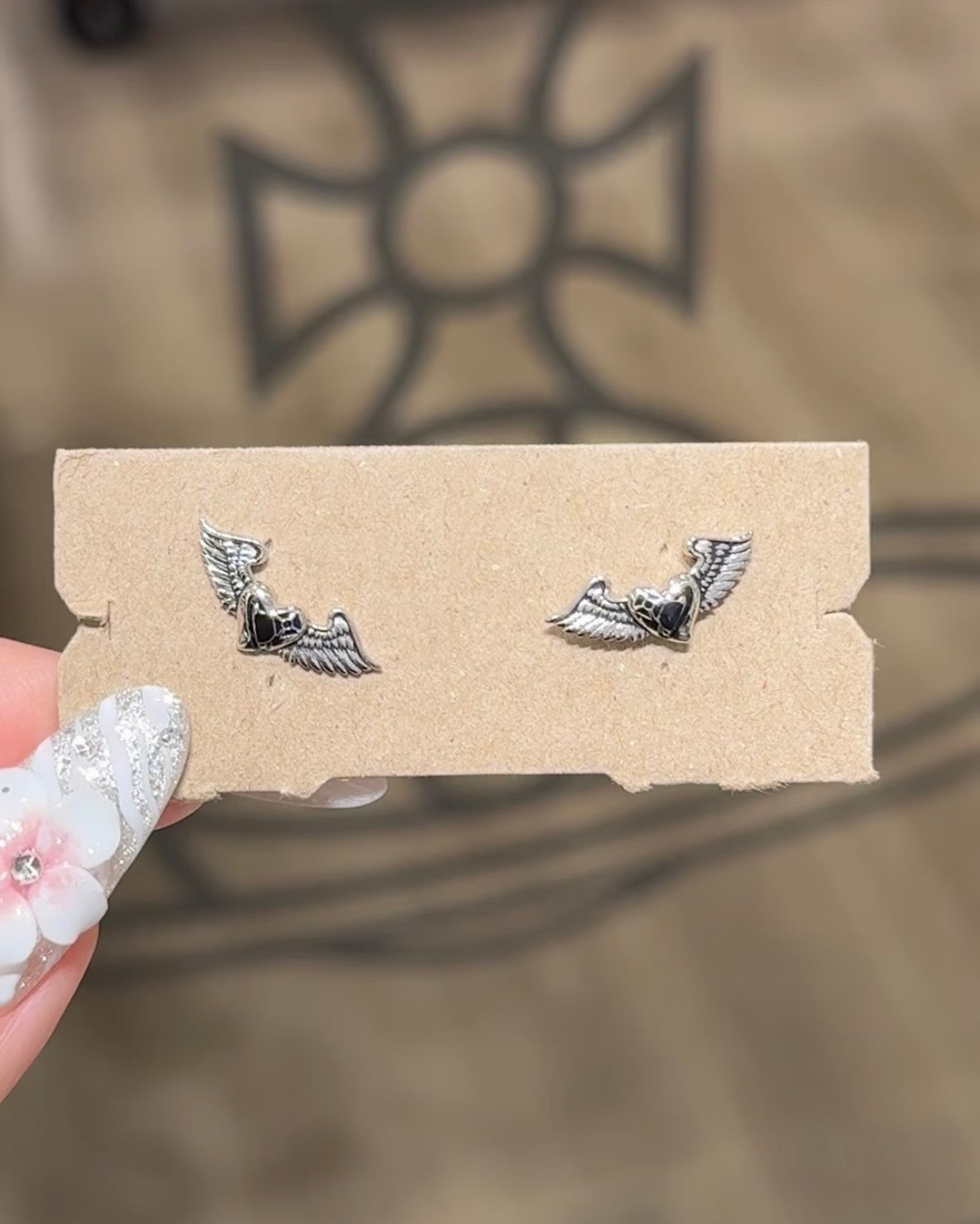 Vivienne Westwood Herbert Pendant Necklace 復古造舊天使翼 925純銀 [最新上架 頸鏈耳環同步發售!]