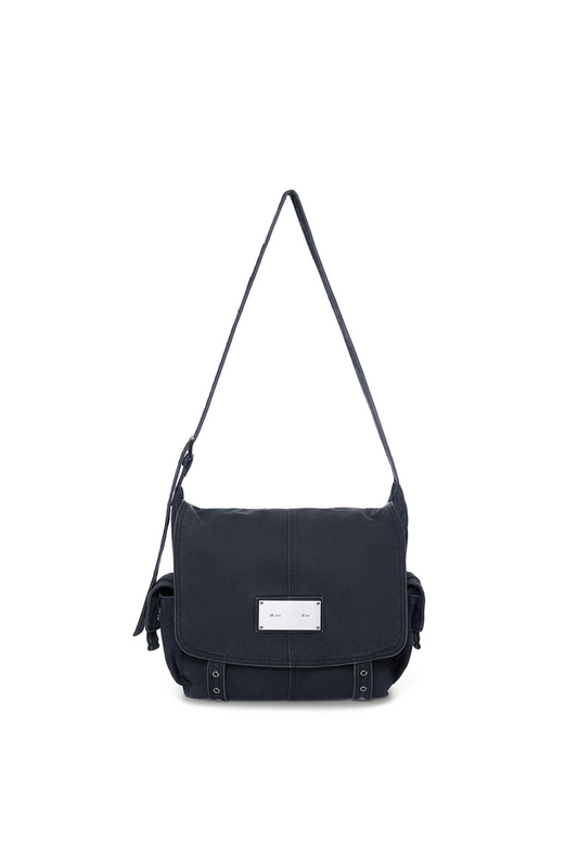 韓國選物🇰🇷Matin Kim Vintage Cotton Messenger Bag 復古斜孭帆布袋￼［工業隨性風必備！］
