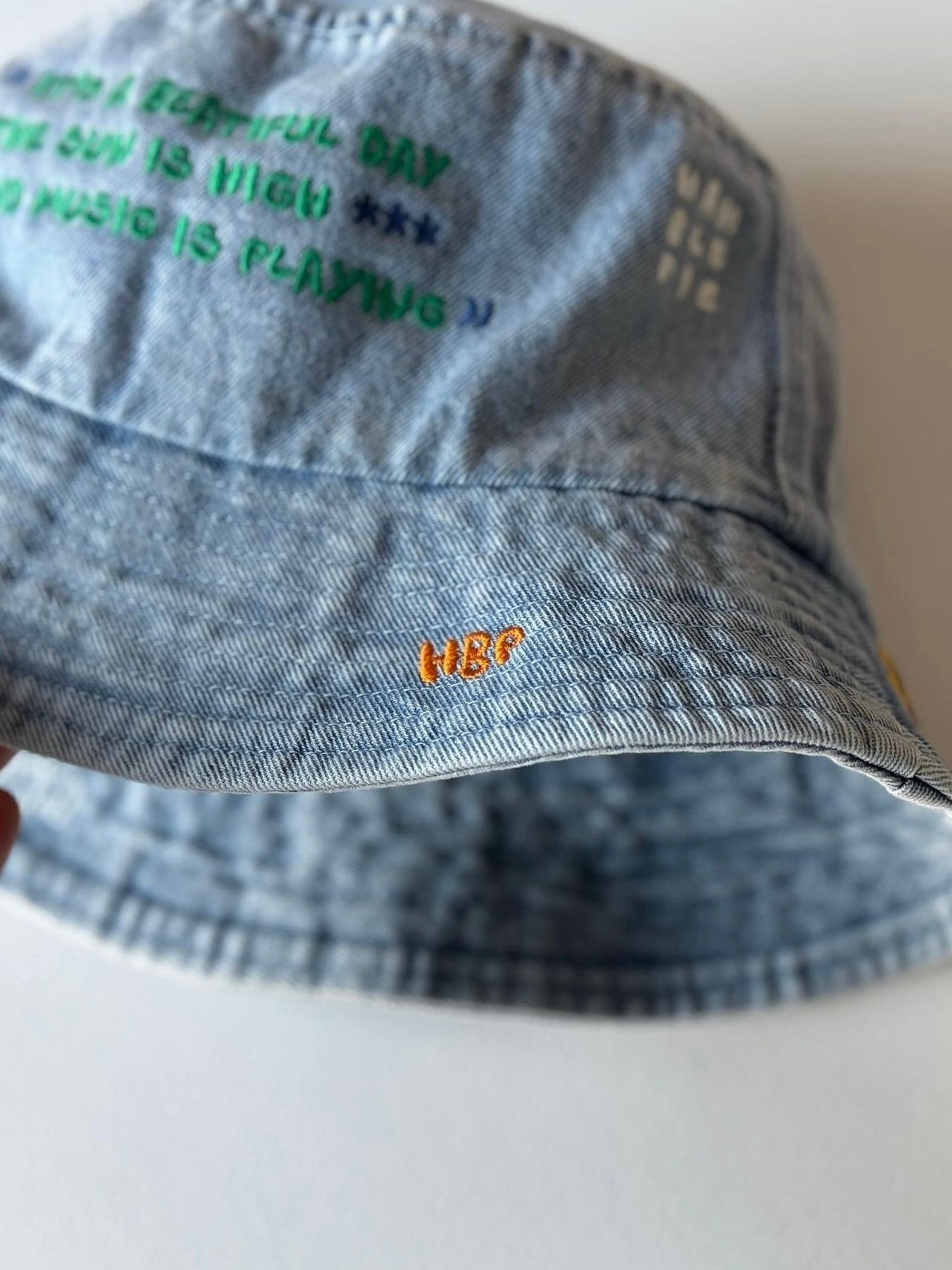 Hamblepie 泰國自家品牌 - Sunflower Denim Hat