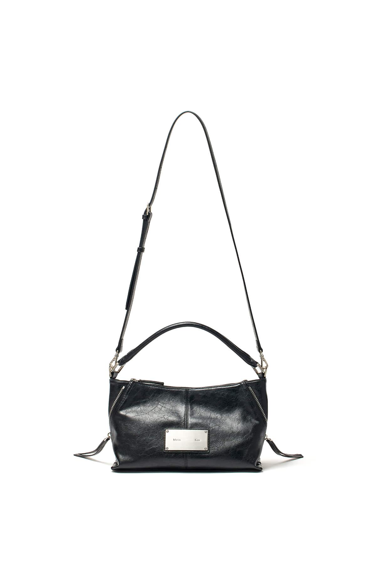 Matin Kim Side Zipper Two Way Bag SMALL 最新韓國選物🇰🇷側鍊飾帶單肩袋 [可兩用手挽側揹OK!］