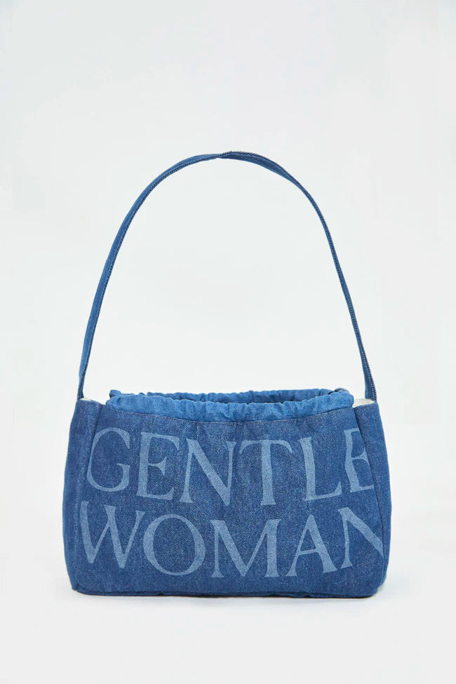 Gentlewoman Denim Dumpling Bag 牛仔