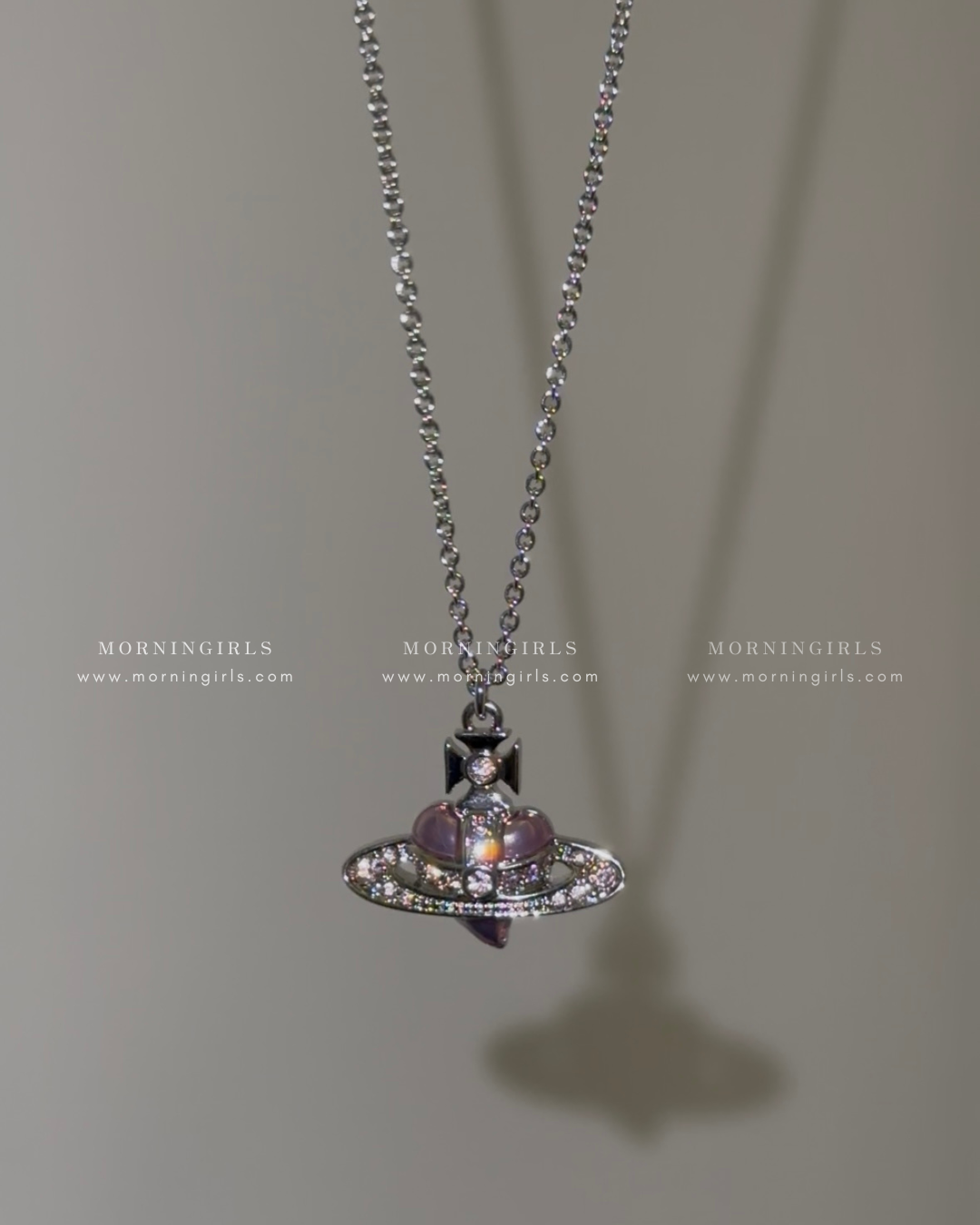 Vivienne Westwood Diamante Heart Necklace [2025 Limited Edition Vivienne Westwood Diamante Heart Necklace [2025 Limited Edition