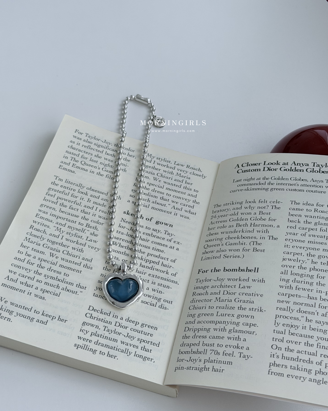 Otro Accesorio 西班牙手工飾物 - Galaxy Heart Necklace [NEW ITEM! 顏色超美極推薦]