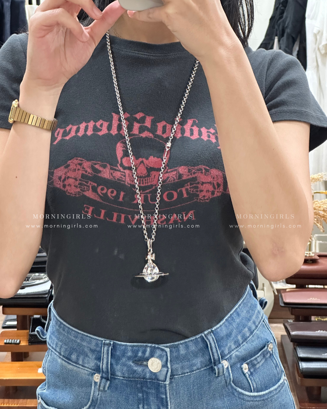 Vivienne Westwood ORB Pendant Crystal Necklace Large 大尺寸星球 [下批現貨3-5天到]