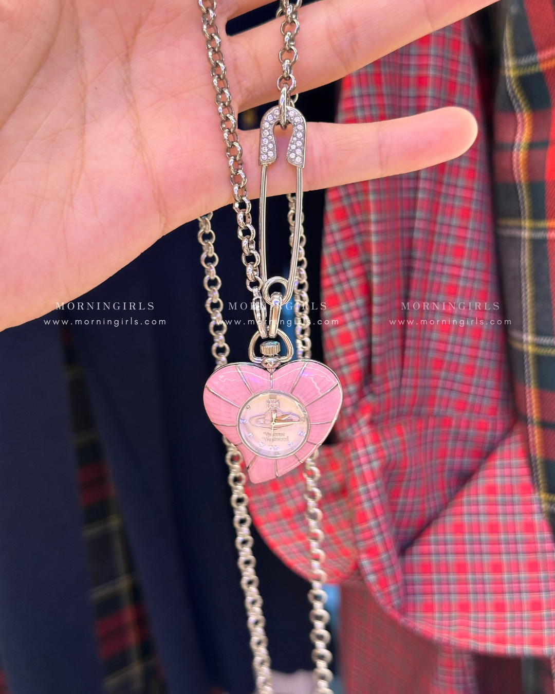 Vivienne Westwood Heart Watch Necklace [2025最新限定款隨時斷貨!]