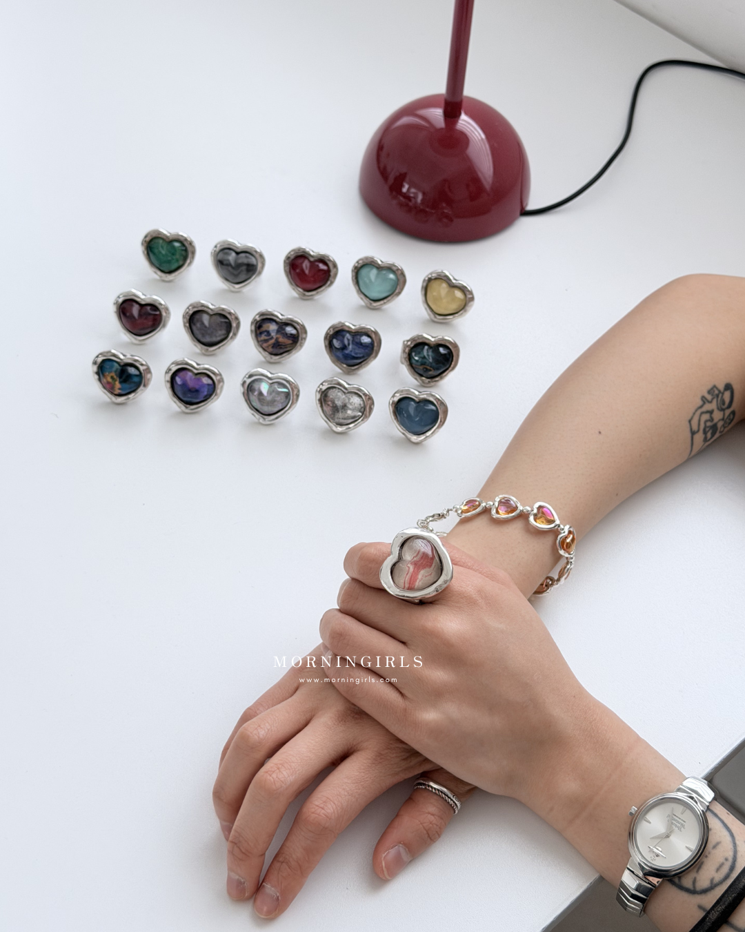 Otro Accesorio 西班牙手工飾物 - Heart Layered Bracelet