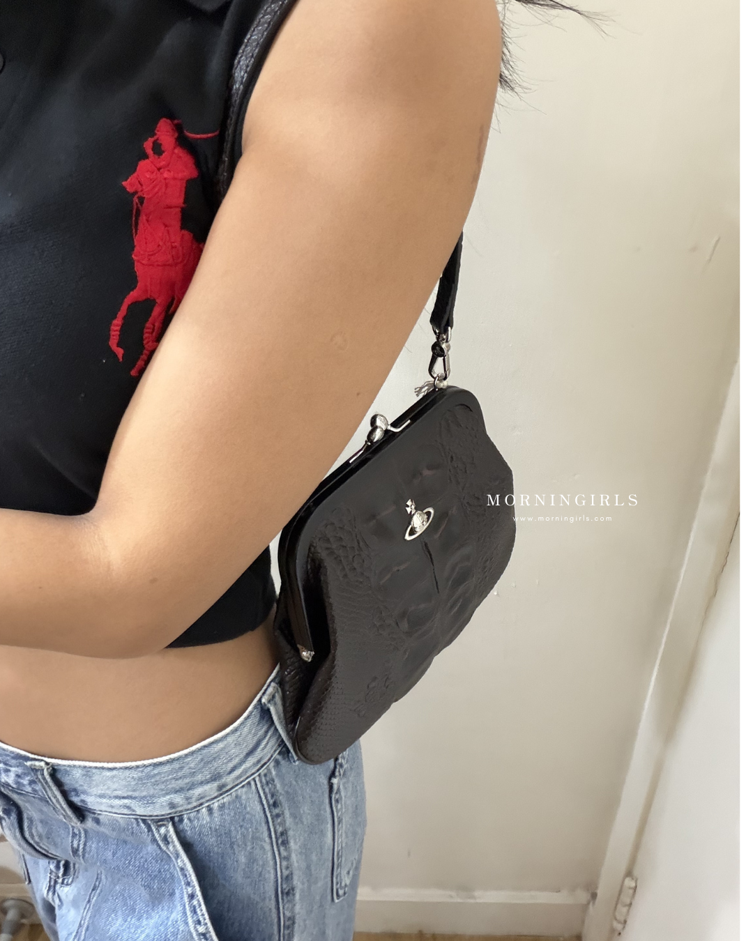 Vivienne Westwood Chelsea Vivienne's Clutch Bag 最新鱷魚紋 [NEW! 限量6折優惠中 完售即止]