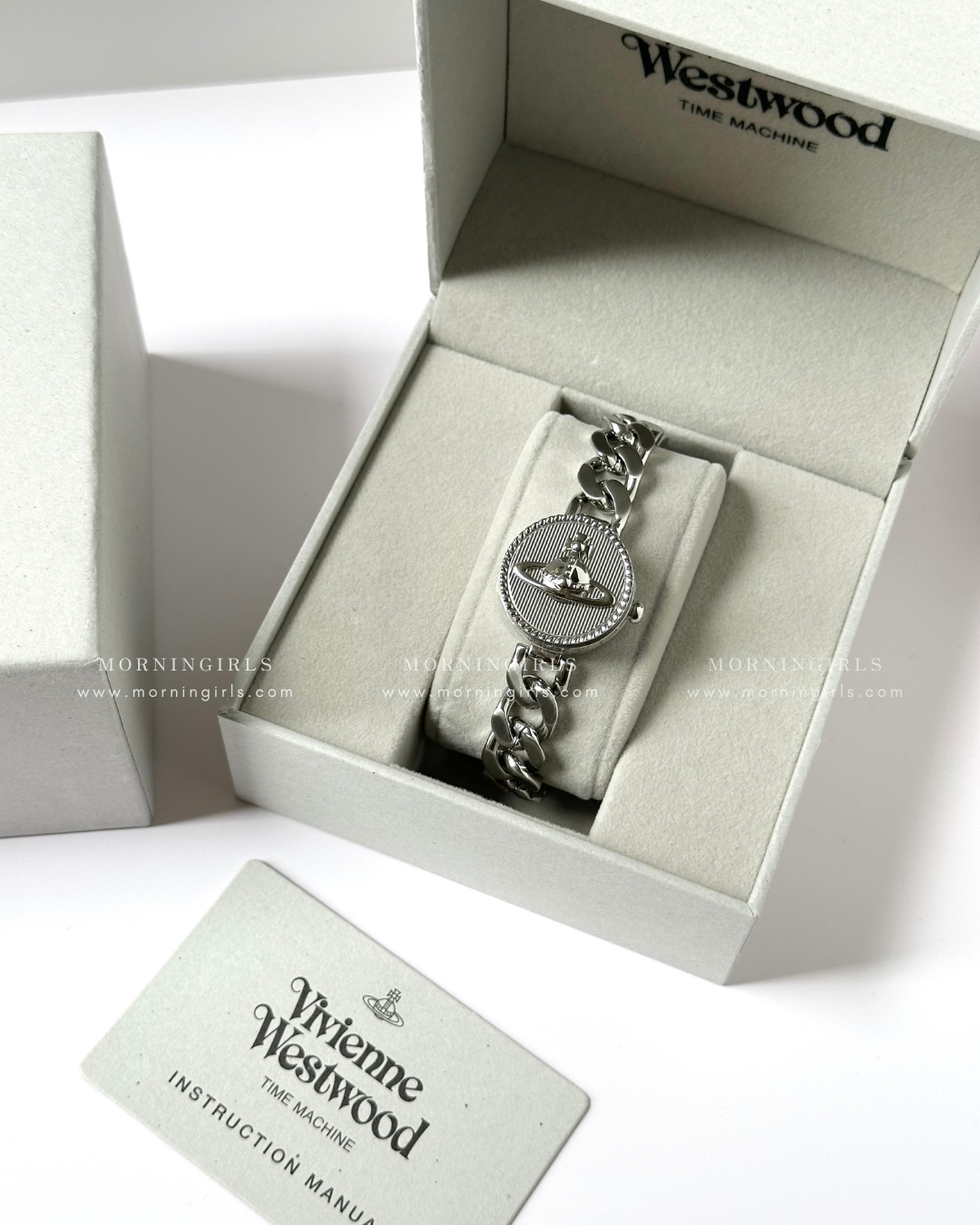 Vivienne Westwood Orb Button Watch 滑蓋手錶 [古巴鏈Vintage復古感 下一批預訂正式開放名額]