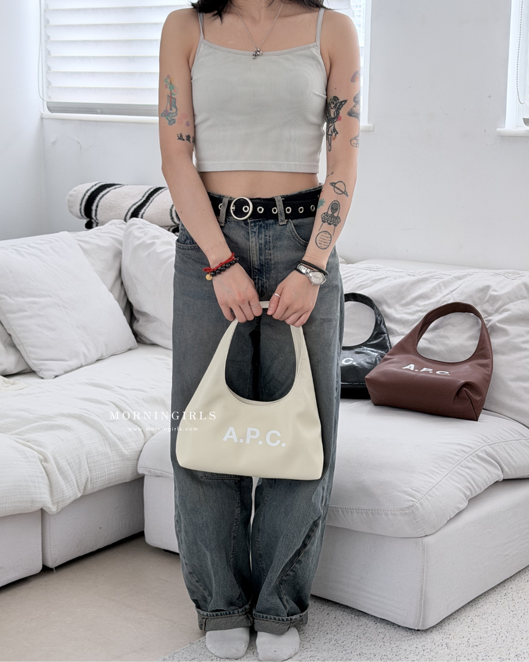 APC Baby Ninon Shoulder Bag [New Arrival! Super Cute Shoulder Bag! All in Stock]