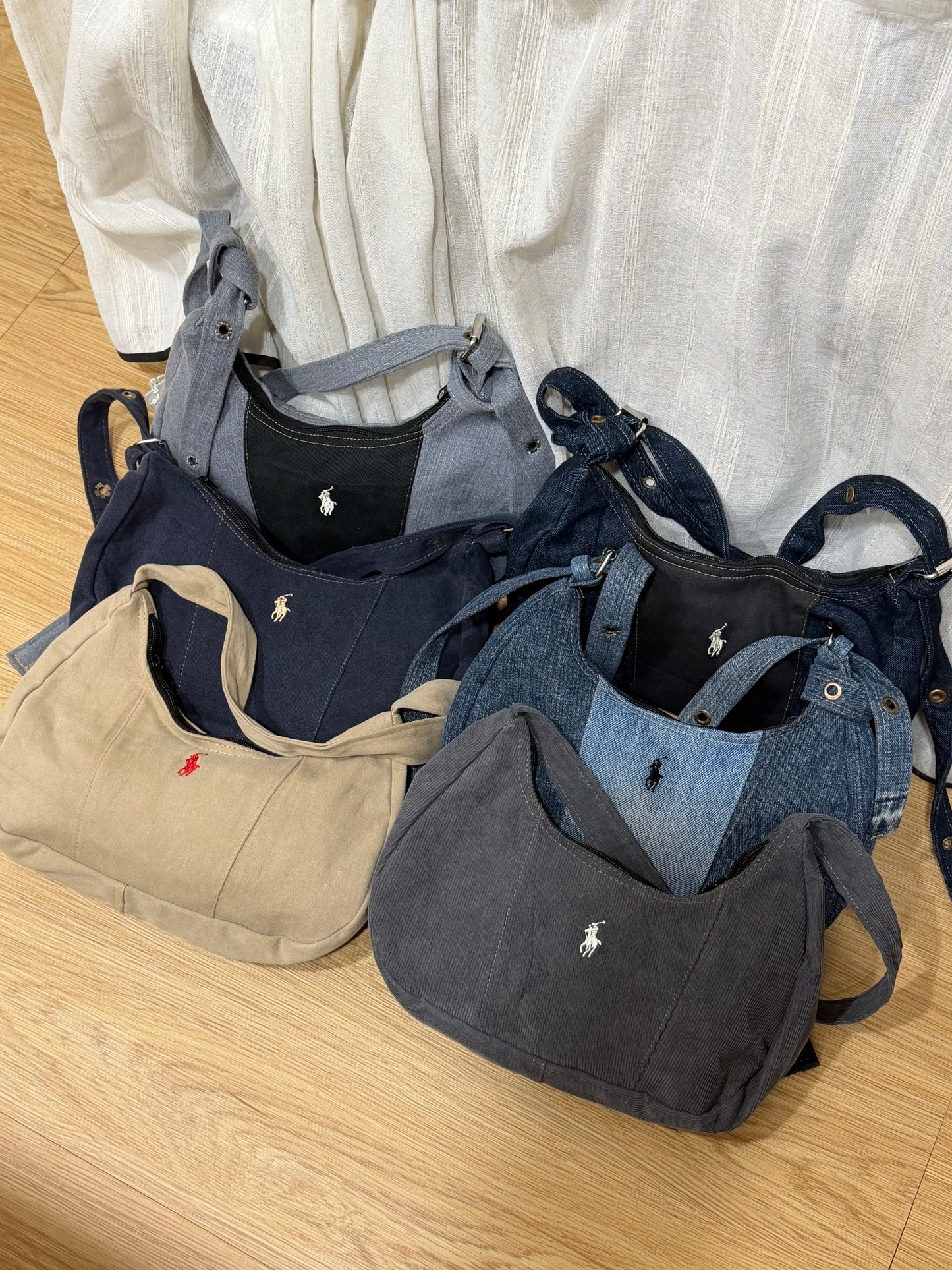 Thailand Remade Vintage Shoulder Bag [Only 1 of each style available! Free shipping to Hong Kong for orders of 2 or more!]