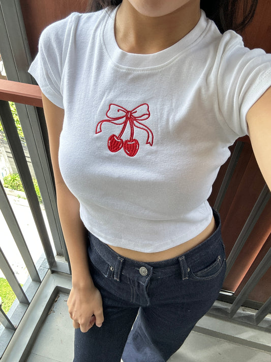 [THAILAND] Cherry Crop Tee