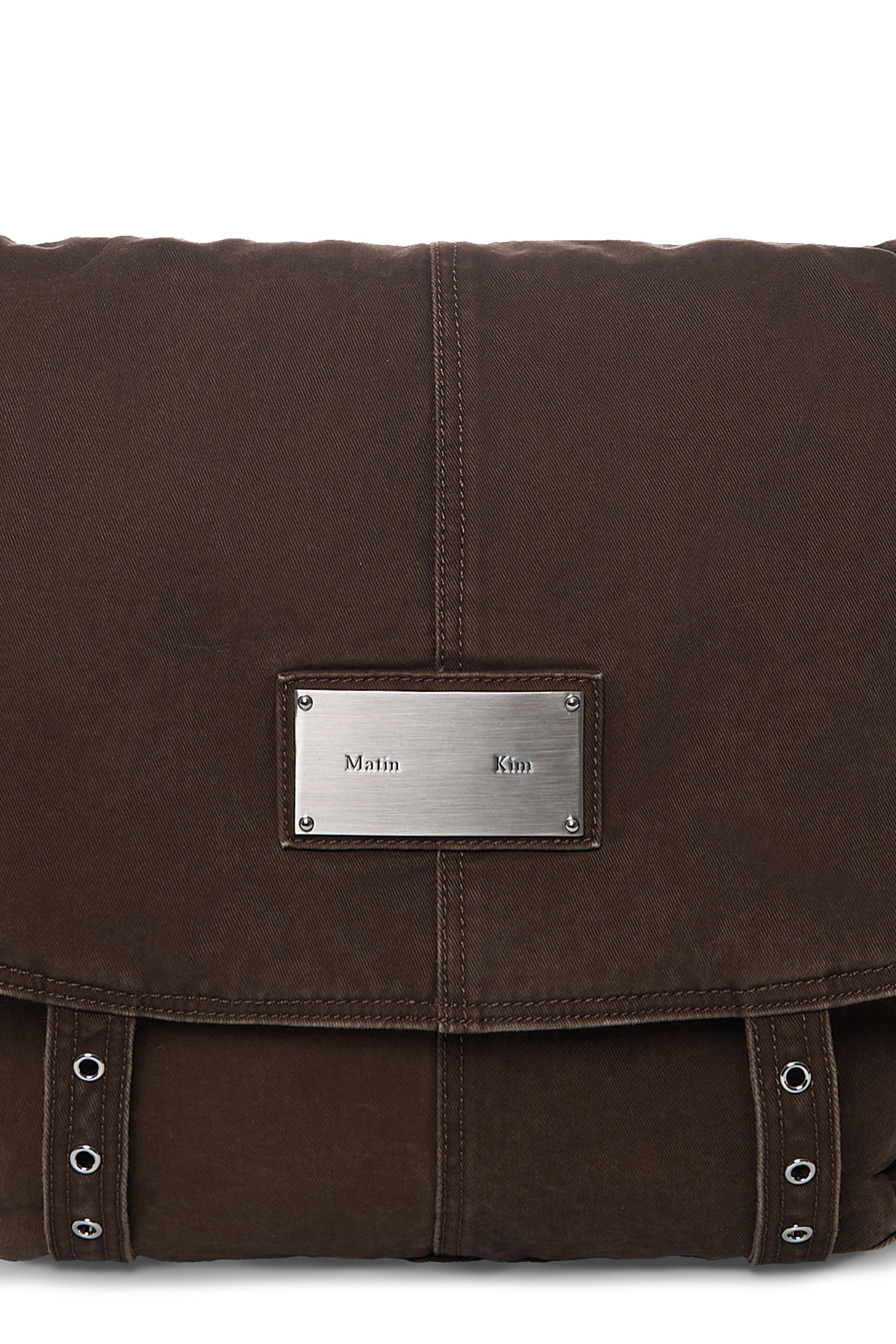 韓國選物🇰🇷Matin Kim Vintage Cotton Messenger Bag 復古斜孭帆布袋￼［工業隨性風必備！］