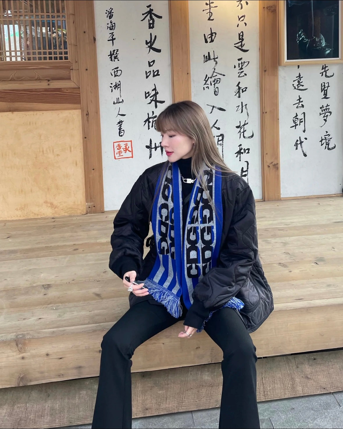 Comme Des Garçons CDG Scarf Japanese version [A must-have for