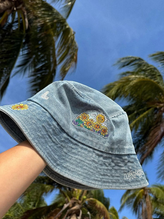 Hamblepie 泰國自家品牌 - Sunflower Denim Hat［新品優惠進行中!］