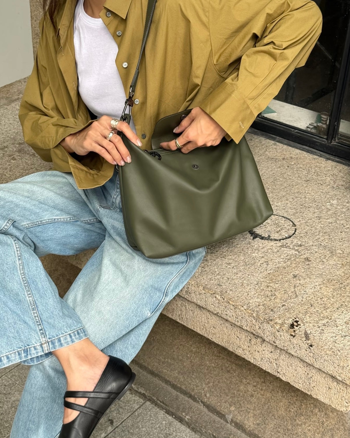 LONGCHAMP Le Pliage Xtra M Hobo Bag 超熱賣真皮系列［新色上架! 多色限時優惠中 19/10晚上準時完結!］