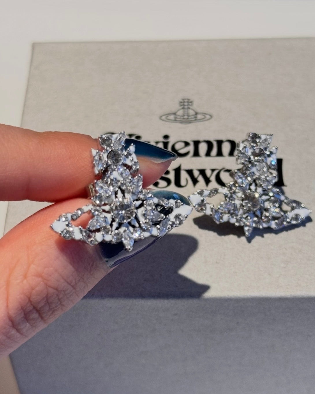 Vivienne Westwood Mariette Necklace 最新雪花系列 冬日感滿滿 手鏈頸鏈耳環全套現貨