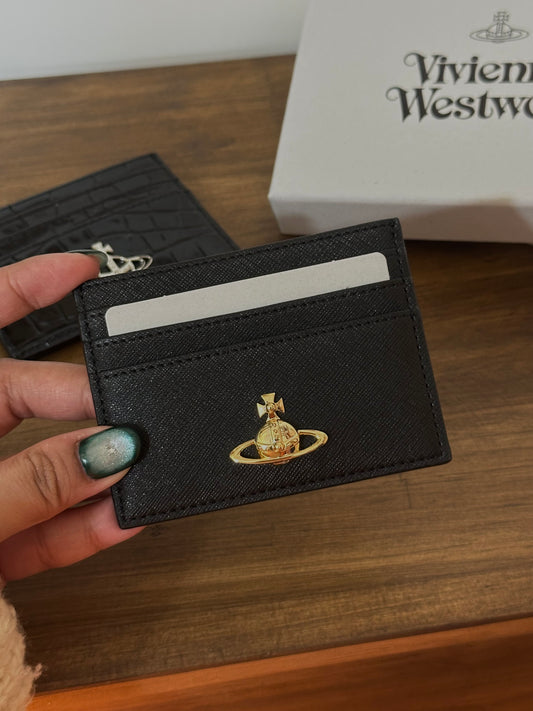 Vivienne Westwood Cardholder 復古金十字紋［限量現貨優惠中!］