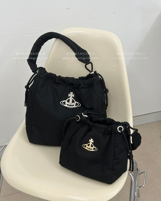 Vivienne Westwood Hilary Bucket Bag 專櫃限定索索尼龍 [極難補貨! 大容量尼龍水桶袋 只有超限度預購 滿額即止!]