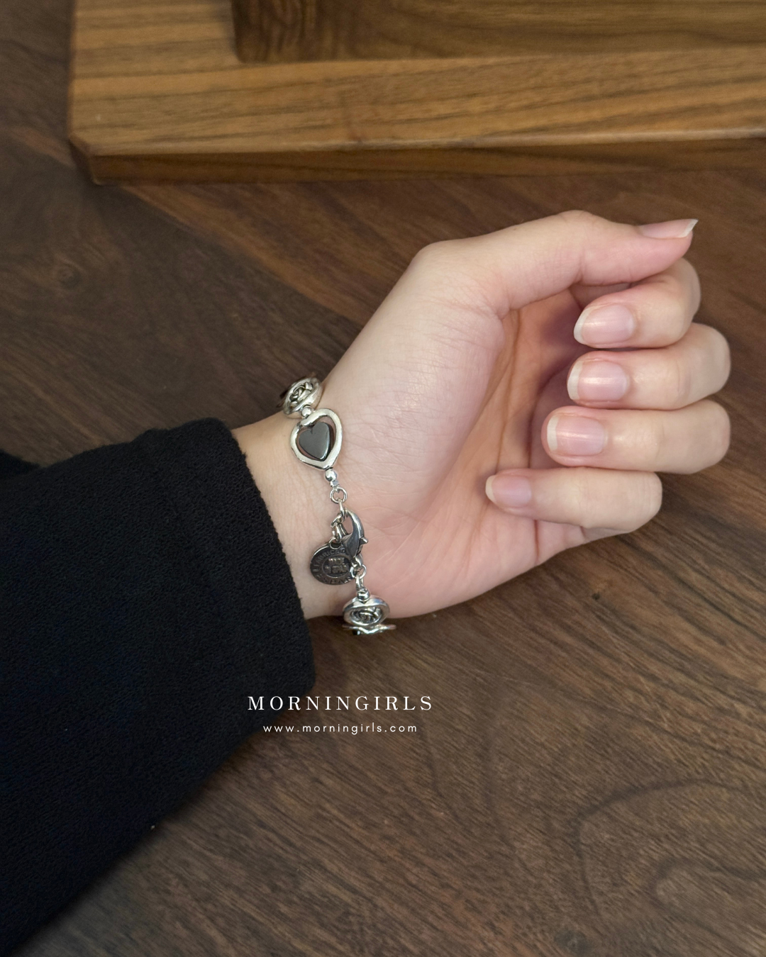 Otro Accesorio 西班牙手工飾物 - Heart Rose Bracelet [NEW ITEM! 推薦! 必入手!]