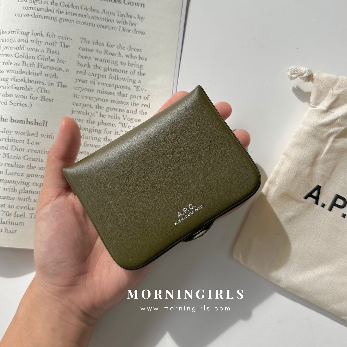 A.P.C. Josh Wallet 盒子銀包  [深啡限時優惠中 & 最新限定石墨灰上架 限時新品優惠進行中 銷量第一!!]