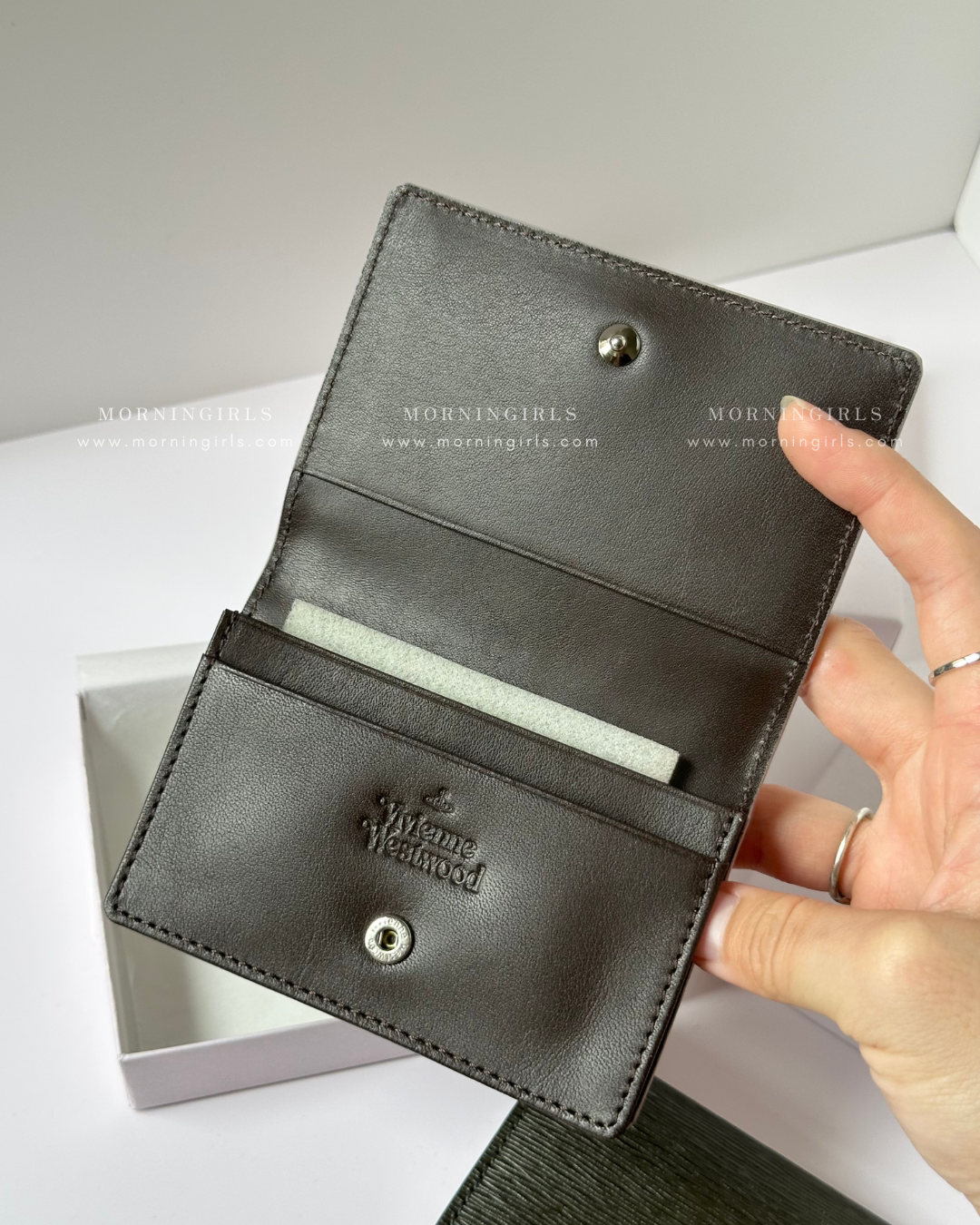 Vivienne Westwood 漸變美式復古啡樹紋 Business Cardholder [美拉德風！日本限定停售絕版]