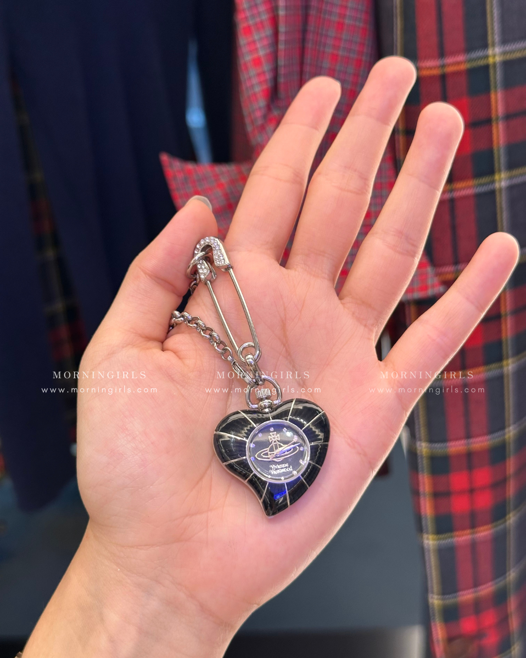 Vivienne Westwood Heart Watch Necklace [2025最新限定款隨時斷貨!]