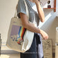 Maison Kitsuné Rainbow Printed Tote Bag [限定版]