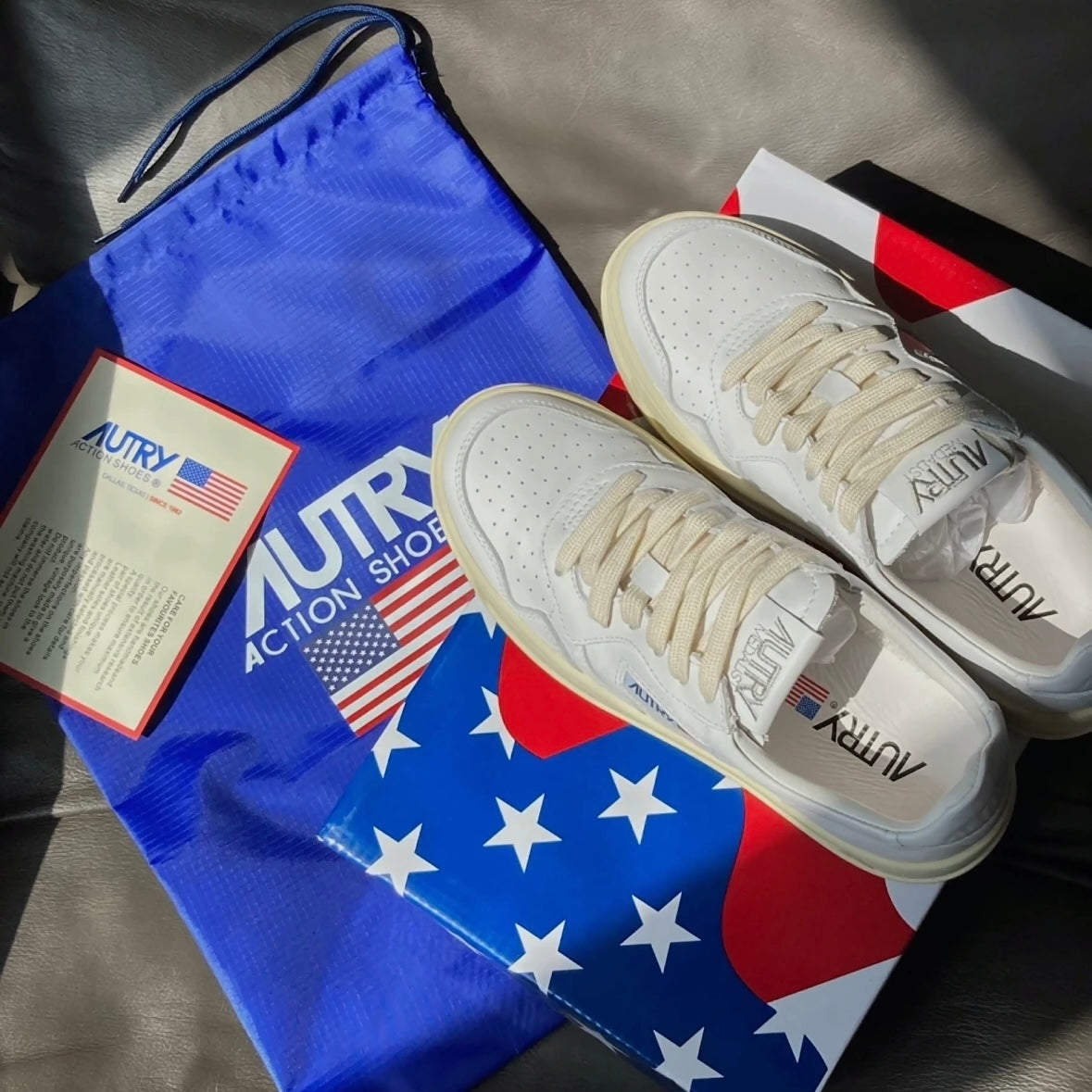 Autry Medalist Low Sneakers 美式復古小白鞋 全白