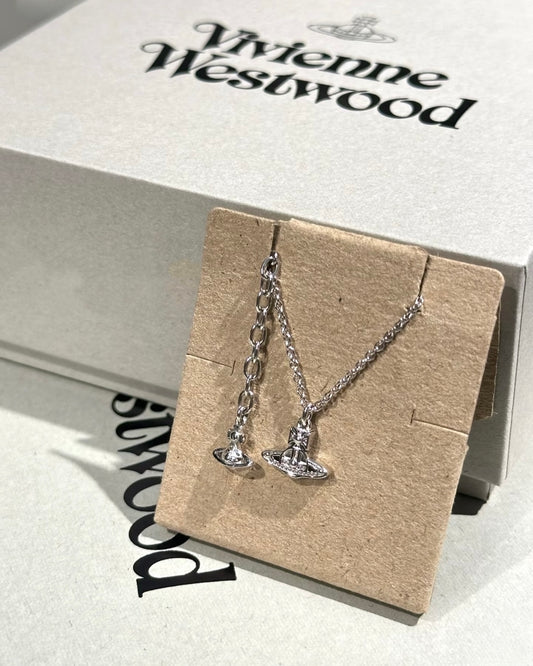 Vivienne Westwood Oslo Pendant Necklace (925 純銀) [敏感寶寶友好]