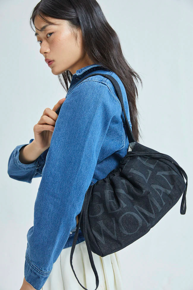 Gentlewoman Denim Dumpling Bag 牛仔