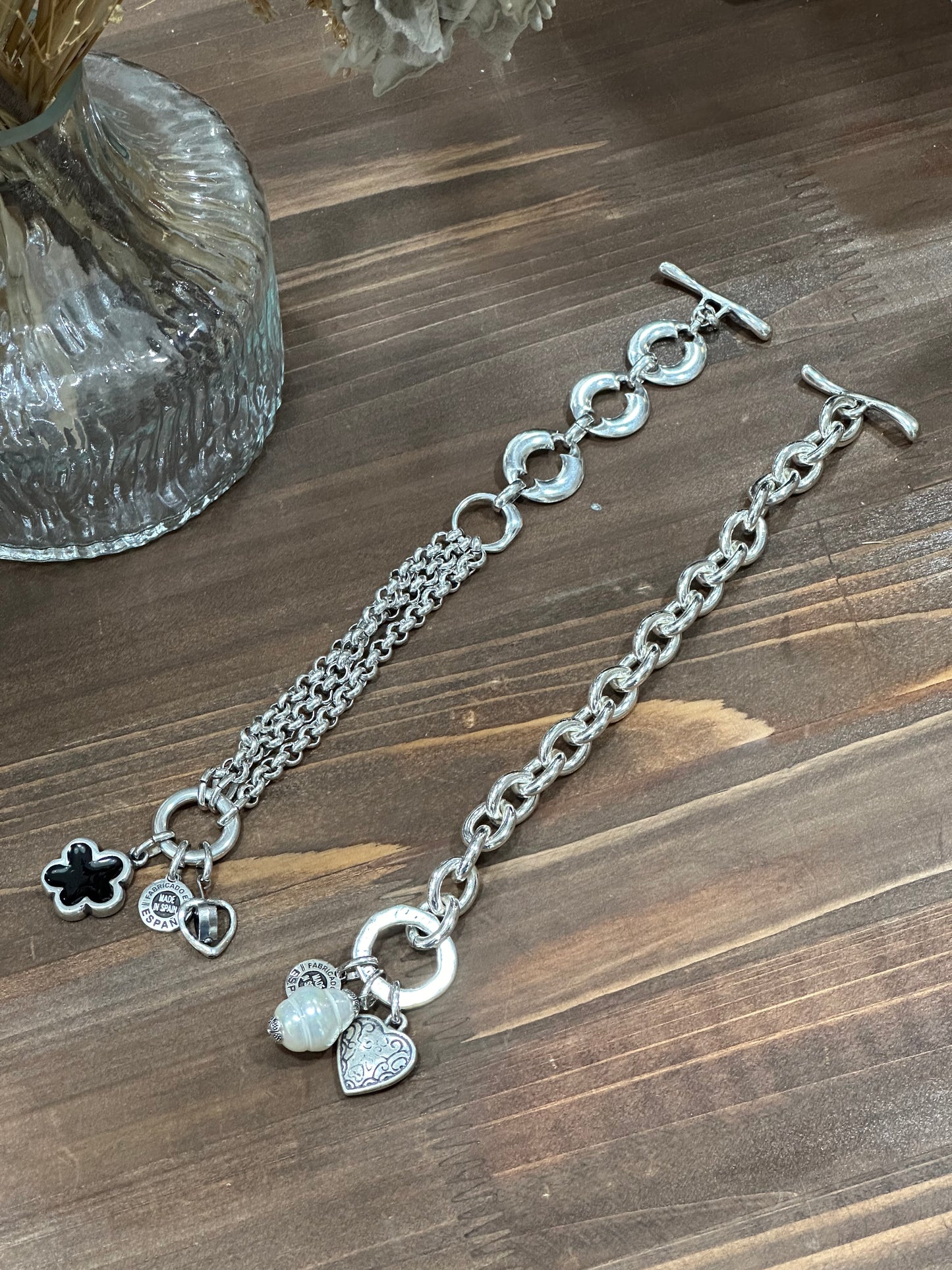 Otro Accesorio 西班牙手工飾物 - Flower Heart Bracelet [NEW ITEM! 超推薦必買!]