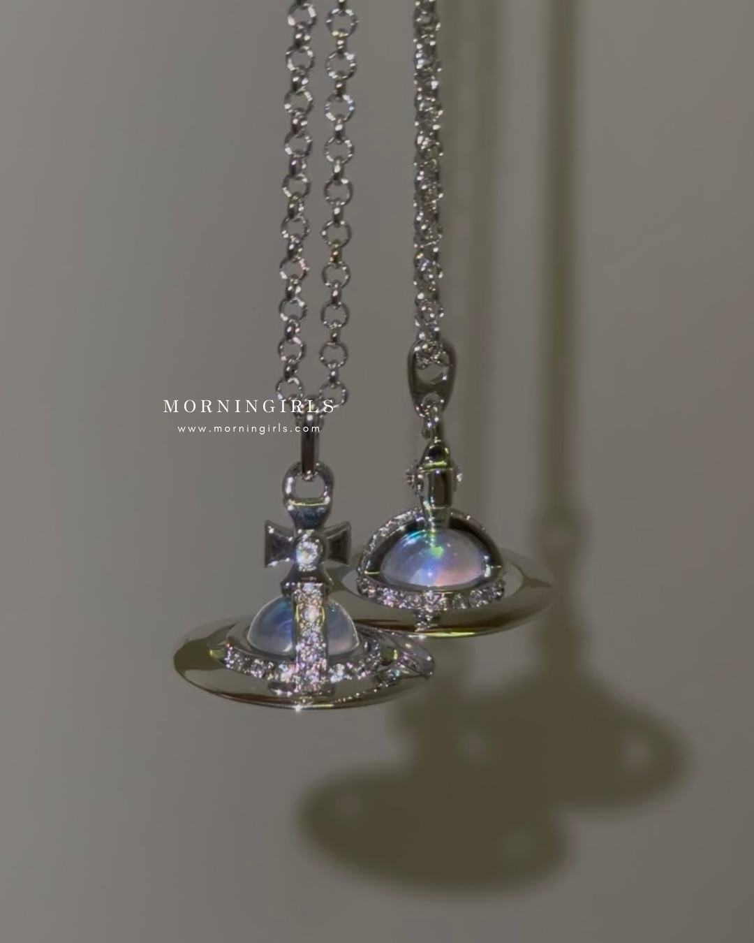Vivienne Westwood ORB Pendant Crystal Necklace MEDIUM 鐳射幻彩限定色 [歐洲全斷貨!只接受預訂]